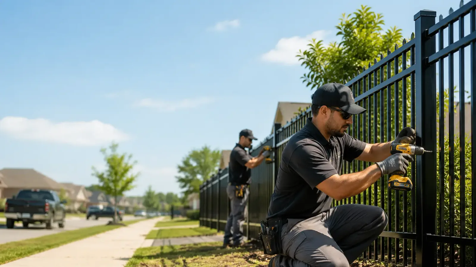 Metal Fence Installation in Sumner, ME